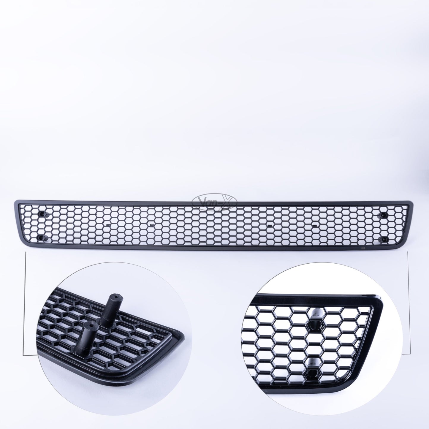 VAN-X VW T5.1 Honeycomb Bumper Mesh (Matte Black) 3 - T5-332