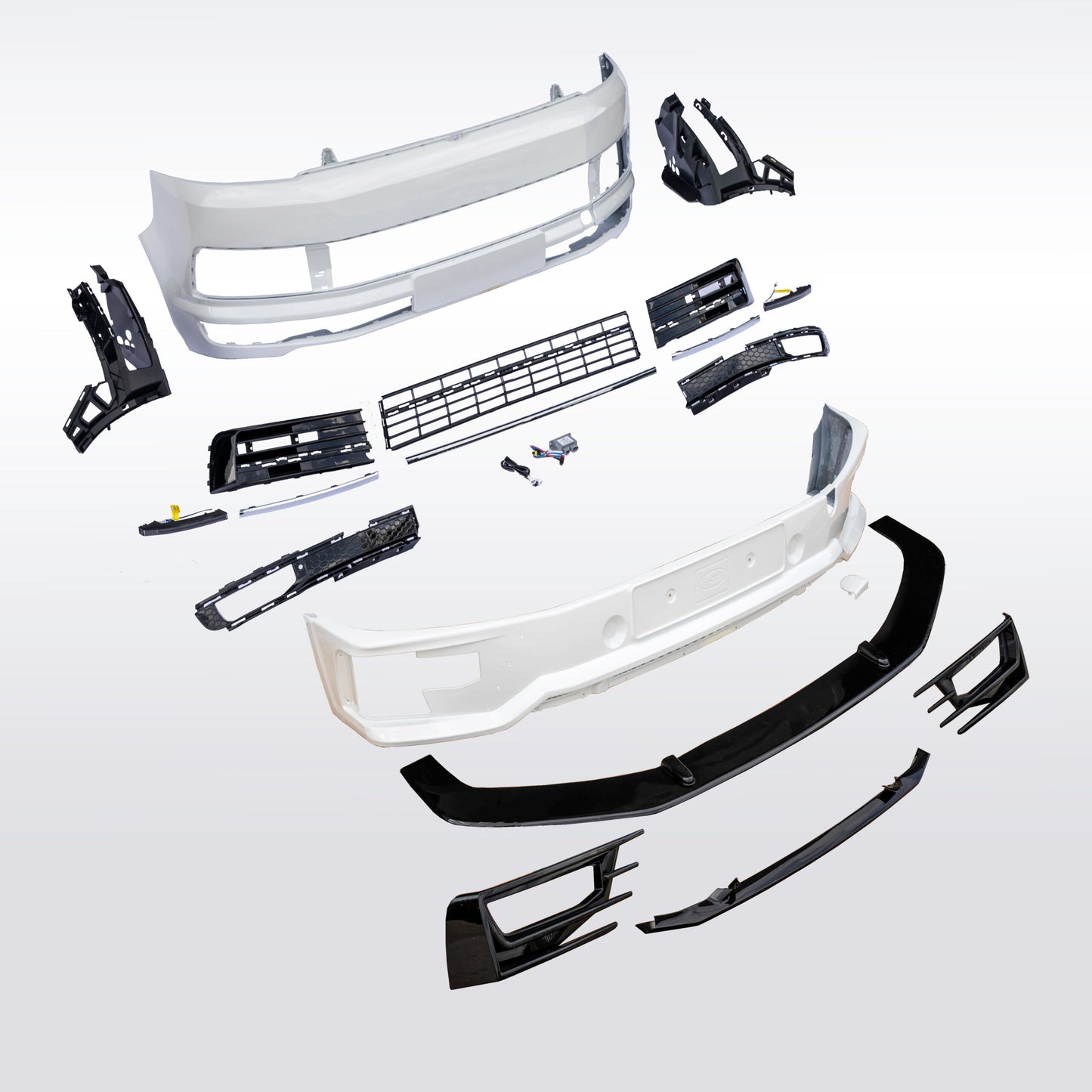 VW T5-X Styling Front End Premium 10-15 Upgrade Full Kit Facelift (B-Grade) Painted and ready to fit in 3 colour options