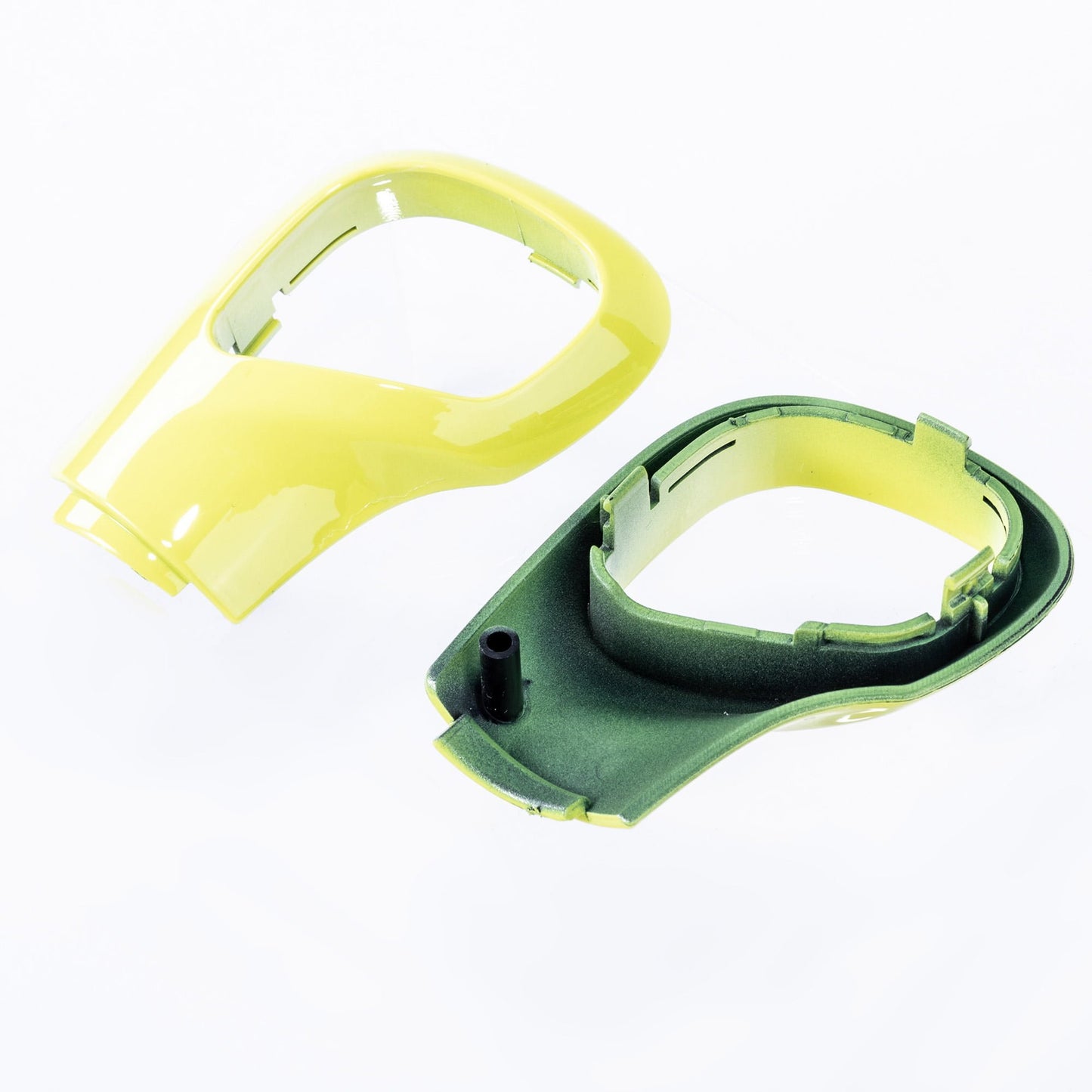 VW T5.1 Transporter Auto/DSG Gear Knob Side Styling Caps - Yellow Painted and Ready to Fit
