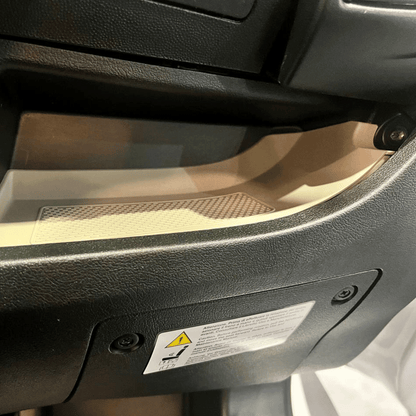 Citroen Relay motorhome Lower New Dashboard Rubber Inserts/Mats - Light Grey - RHD ideal motorhome owner gift