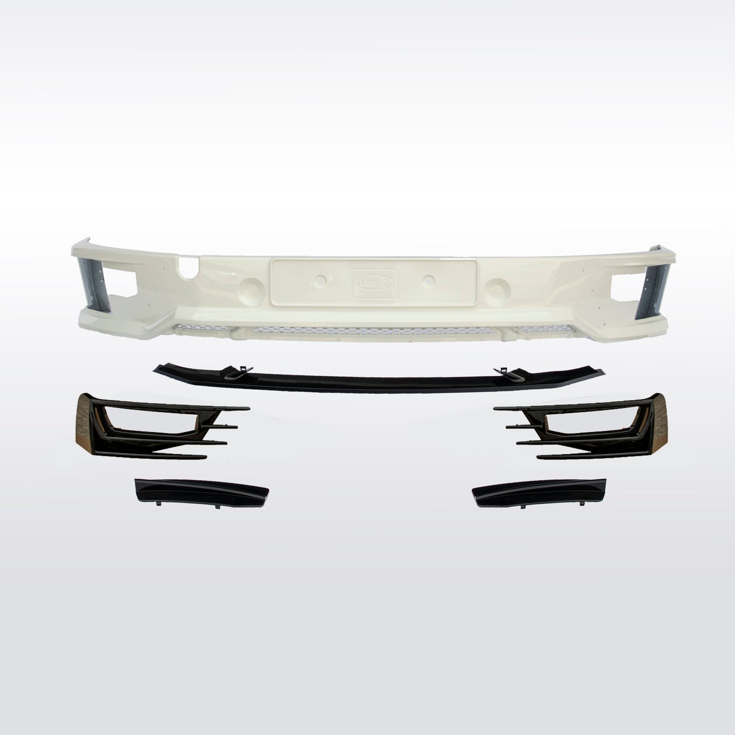 VW T5.1 Transporter Front Sportline Spoiler T5-X Styling Painted and ready to fit in 3 colour options