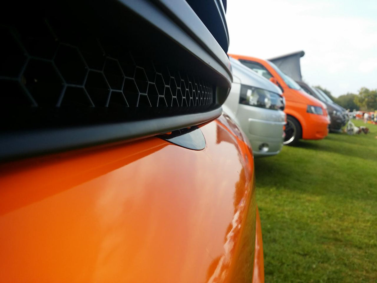 For VW T5.1 Transporter Van Front Styling Matte Package (2pcs) Painted and Ready to Fit