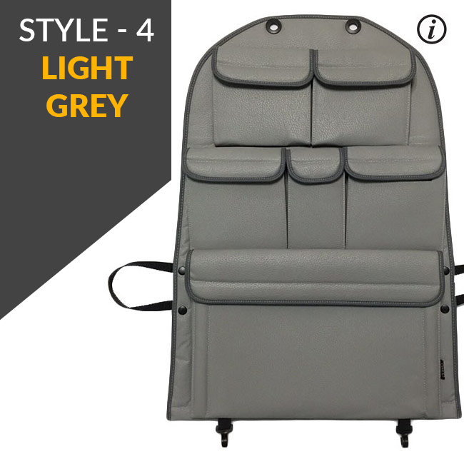 Mercedes Vito Campervan Single/Captains Seat Leatherette Back Seat Organiser Storage