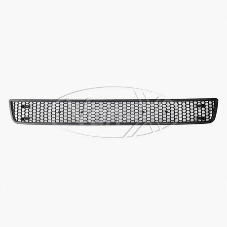 For VW T5.1 Transporter Honeycomb Matte Black Bumper Grille + Fog Light Trims + Number Plate Trim Sportline Painted and Ready to Fit