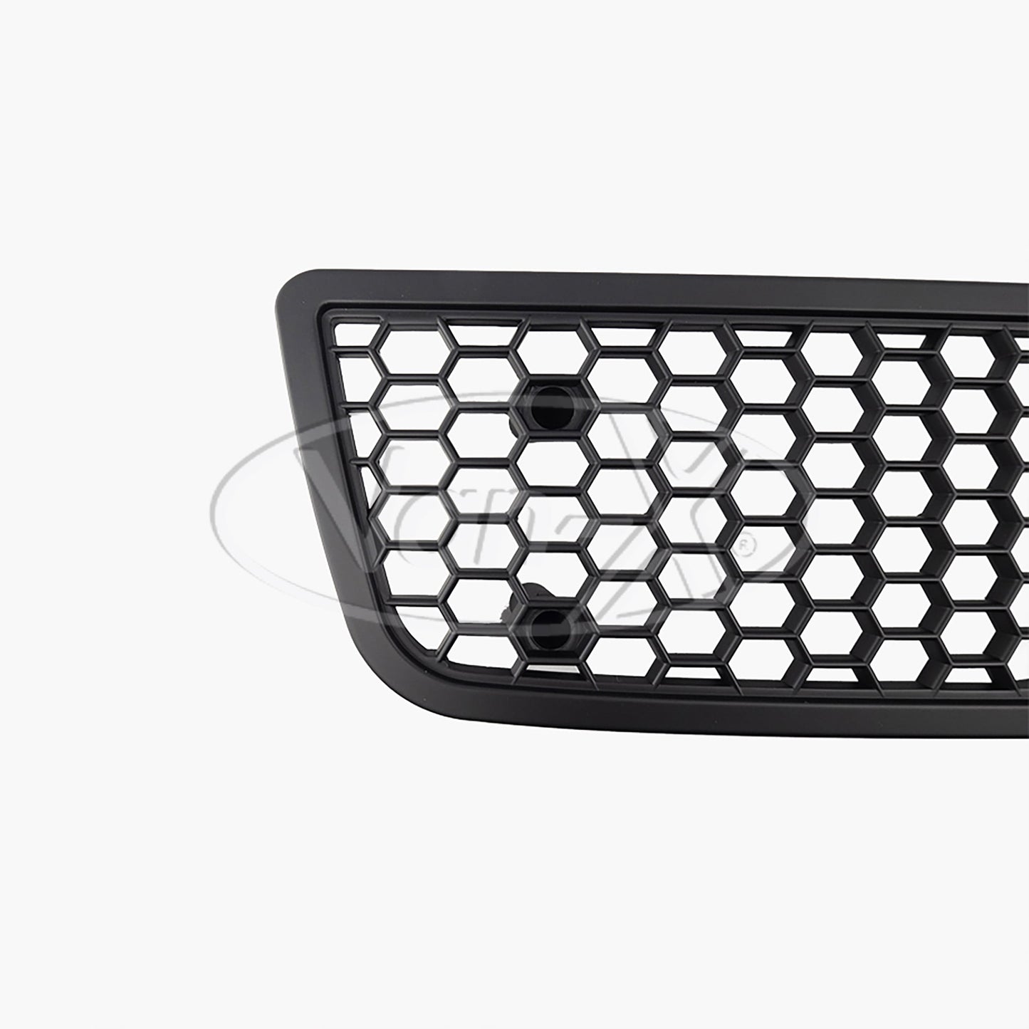 VW T5.1 Transporter Honeycomb Matte Black Bumper Grille + Fog Light Trims + Number Plate Trim Sportline Painted and Ready to Fit