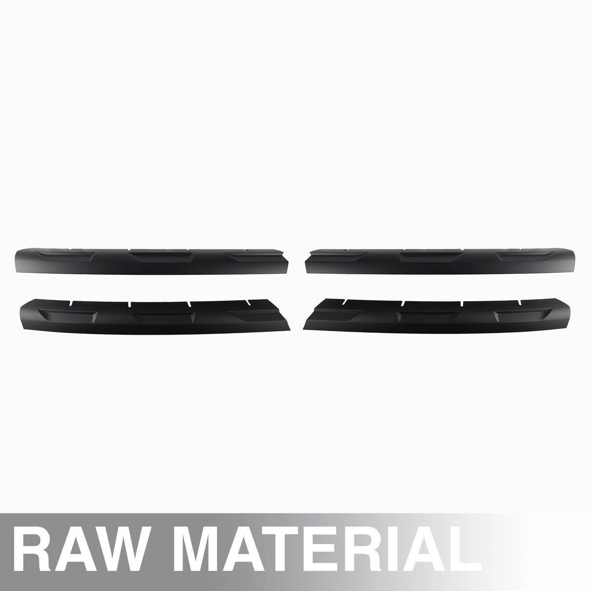For VW Transporter T6 Front Grille Trims Set of 4 - Raw Material