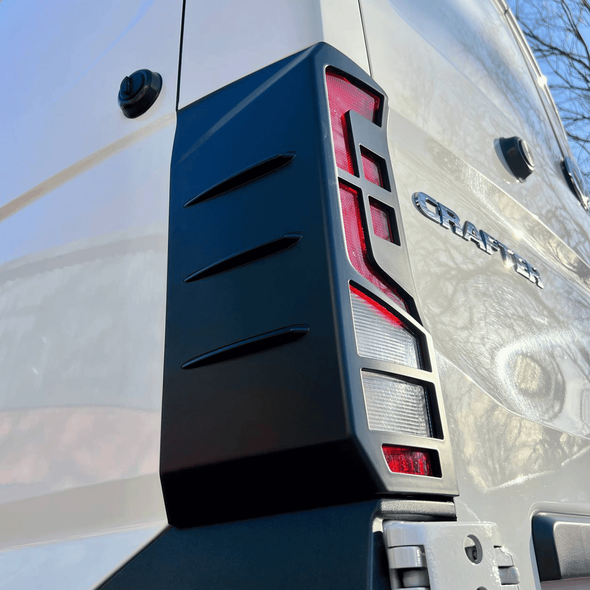 Airson Luchd-dìon Solais Cùil MAN TGE - Dìon Hammerite Dubh Matte as Fheàrr (2018+)