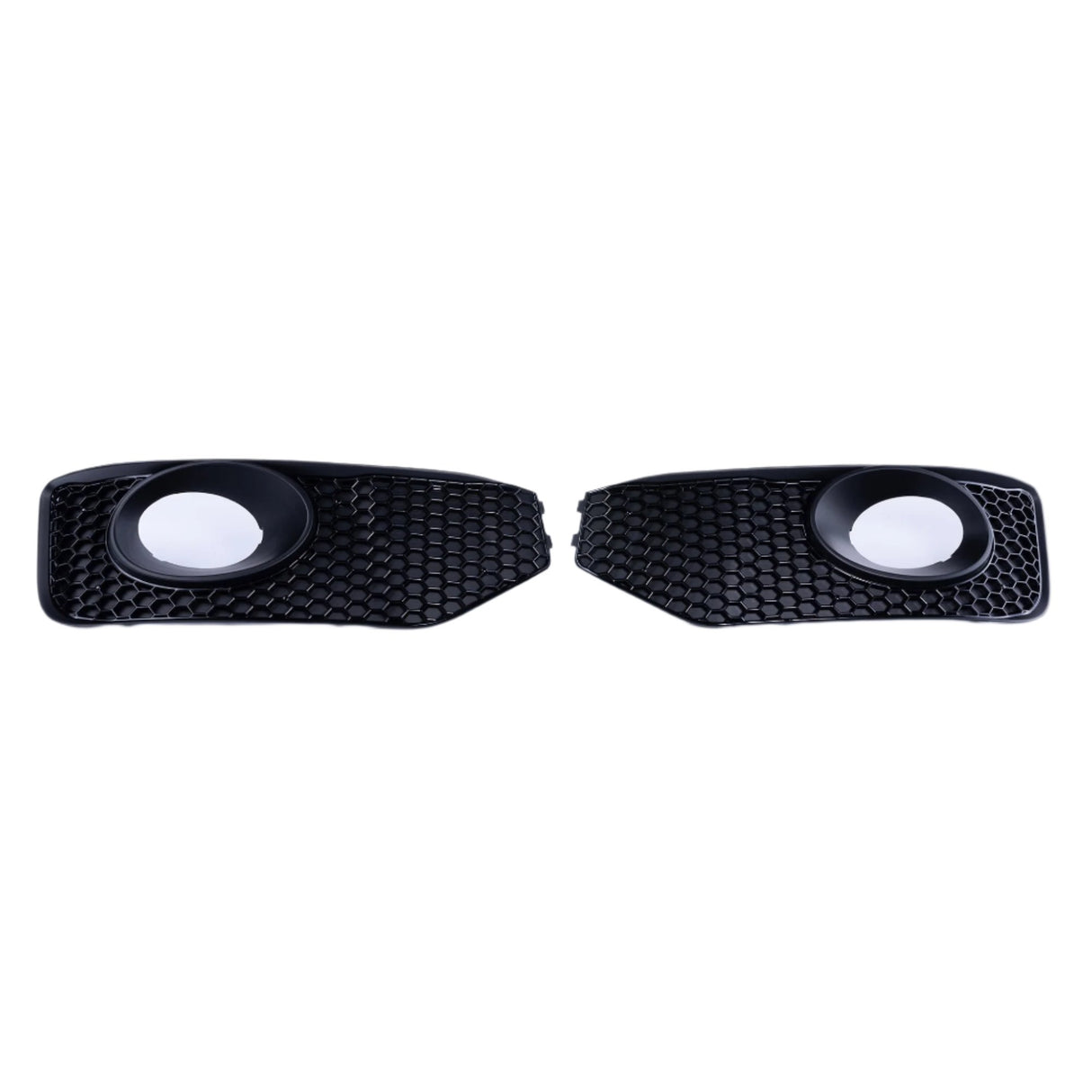 For VW T5.1 Transporter Honeycomb Matte Black Bumper Grille + Fog Light Trims + Number Plate Trim Sportline Painted and Ready to Fit