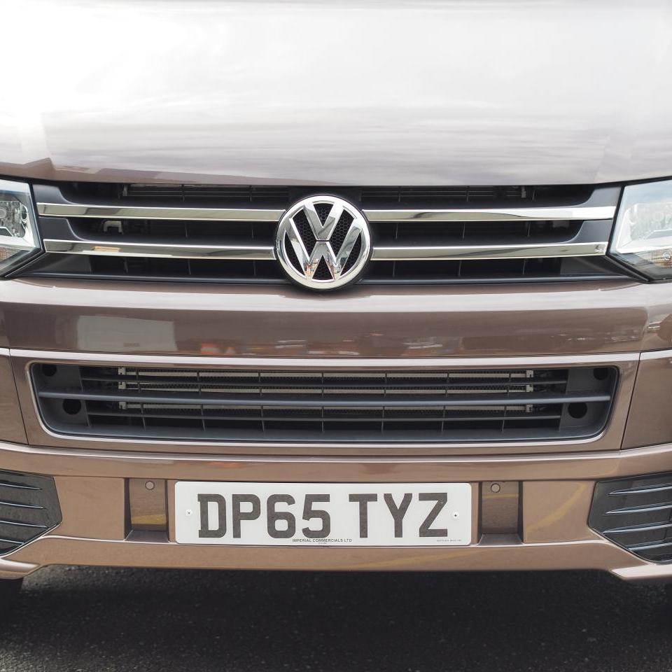 For VW T5.1 Transporter Twin-Line Front Grille Trim (4 Pcs)