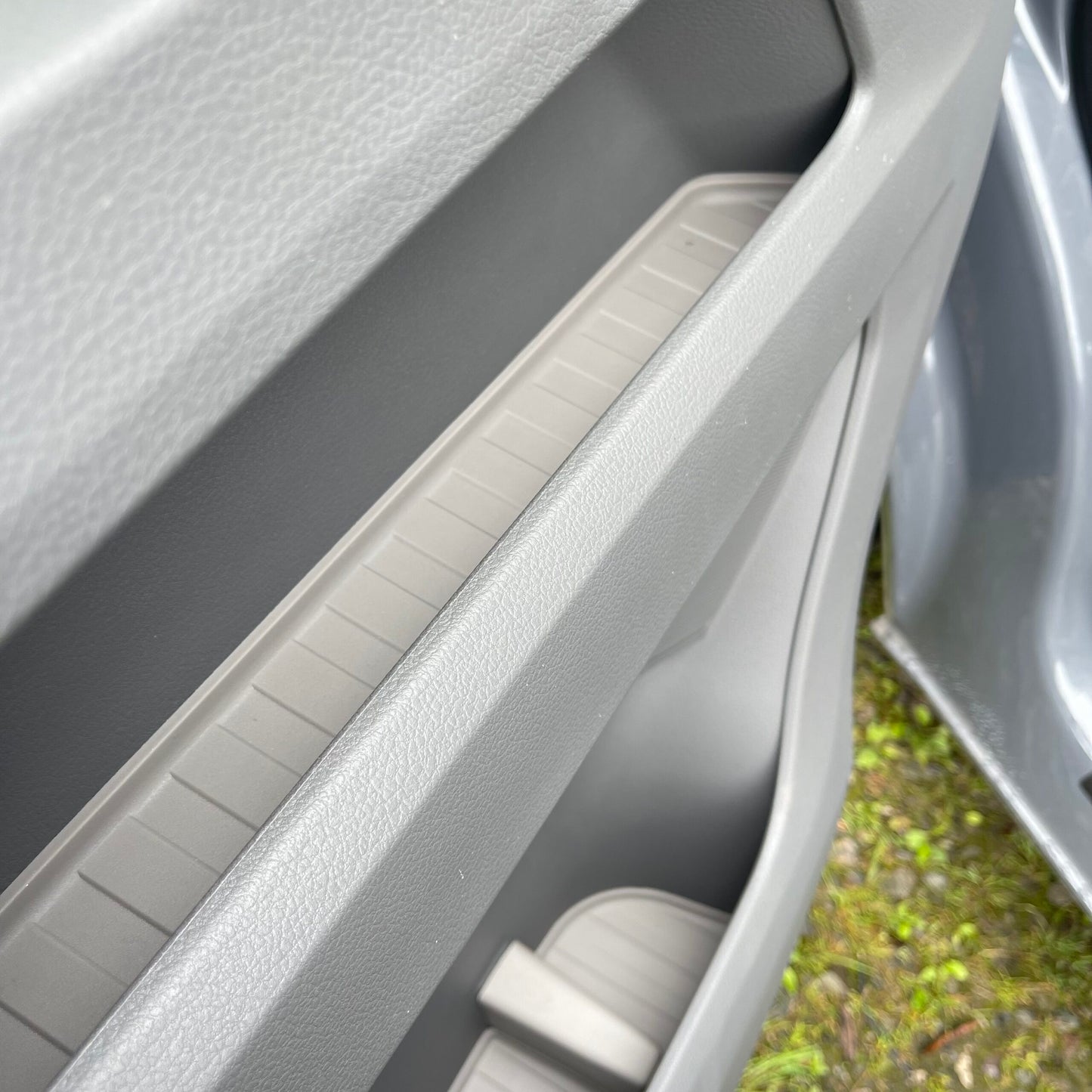 VW T6.1 Transporter Rubber Door Liner Pocket Inserts Grey Campervan Conversion