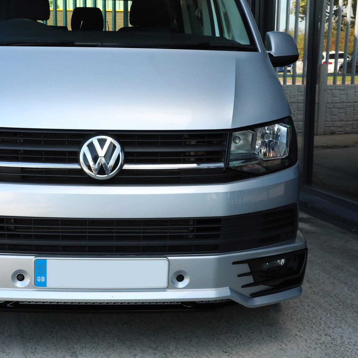 For VW T5.1 Transporter Front Sportline Spoiler – T5-X Styling, Painted & Ready to Fit