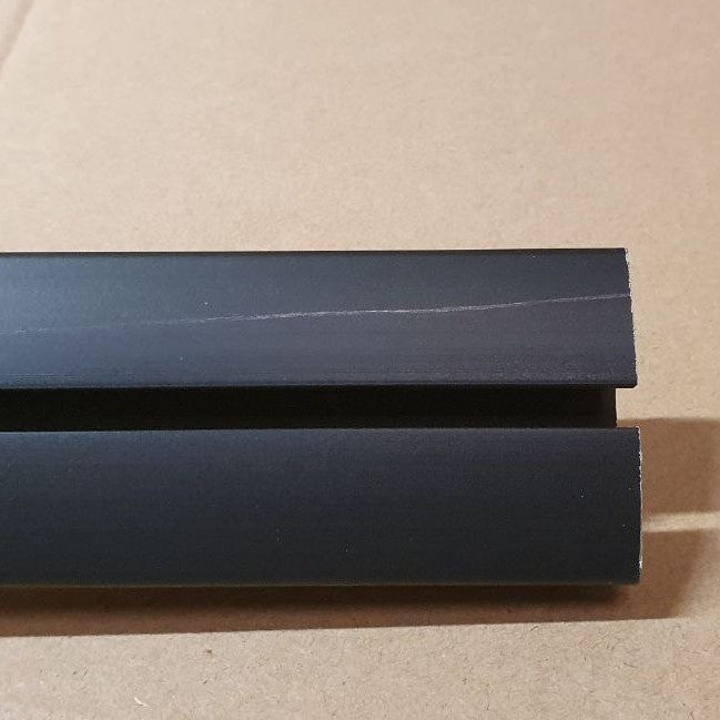 VW T5 Awning Rails (Black) Ideal for Campervan Drive-Through Awning, Compatible with Reimo Awning B-Grade