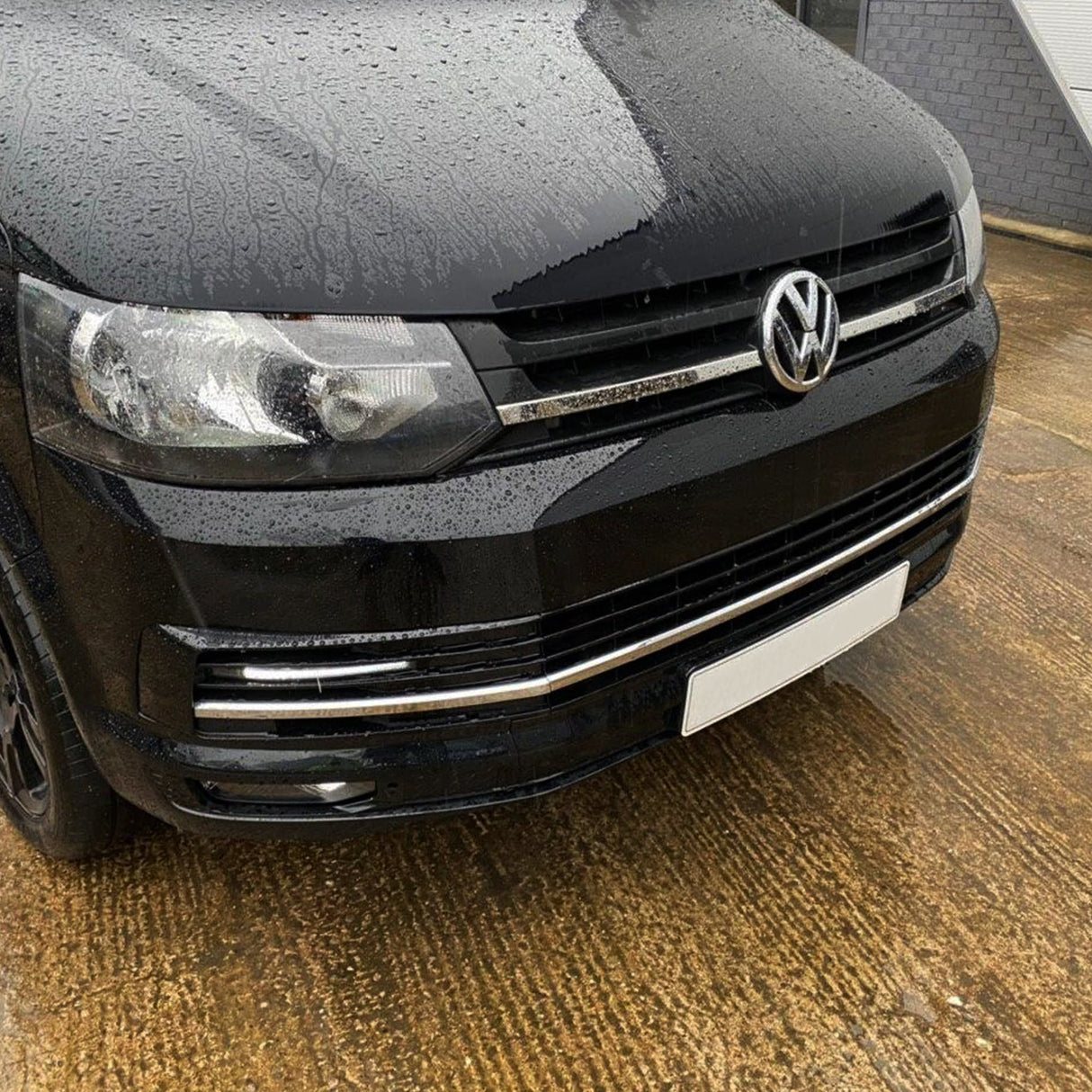 For VW T5.1 Transporter NEW Front Bumper T5-X Front Styling Upgrade (B-Grade) Painted and ready to fit in 3 colour options