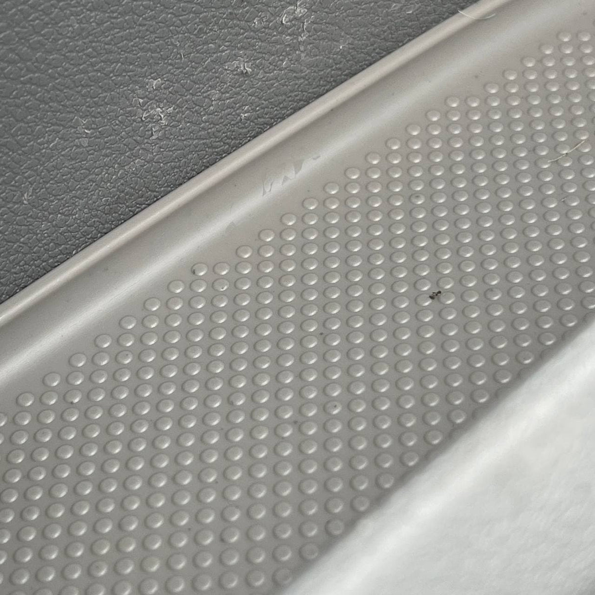 For VW T5, T5.1 van campervan Door Pocket Inserts, Rubber, Door Liner (Light Grey) Both Captain Seats Interior Styling ideal gift