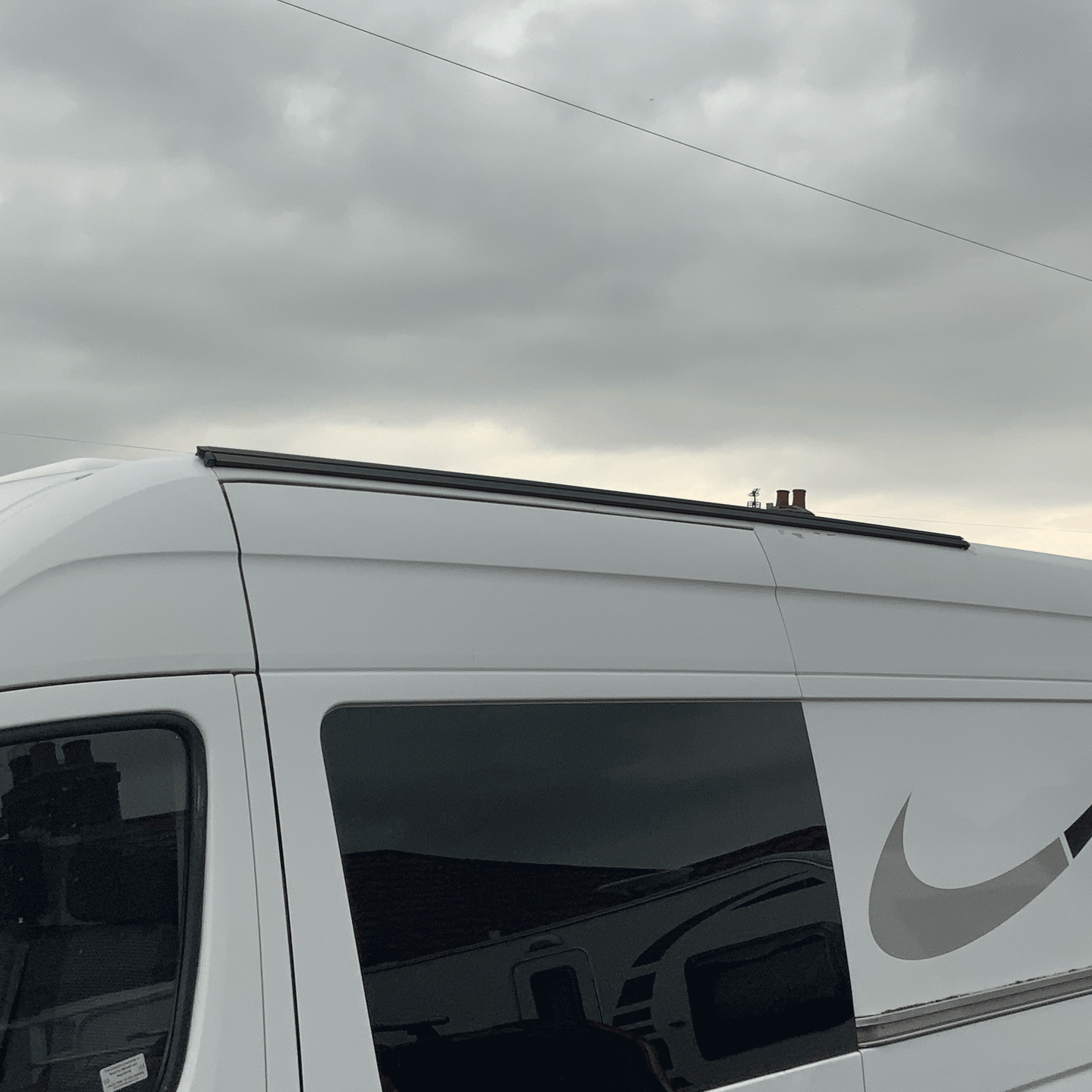 VW Crafter Awning Rails Swb , Mwb, Lwb (Black)
