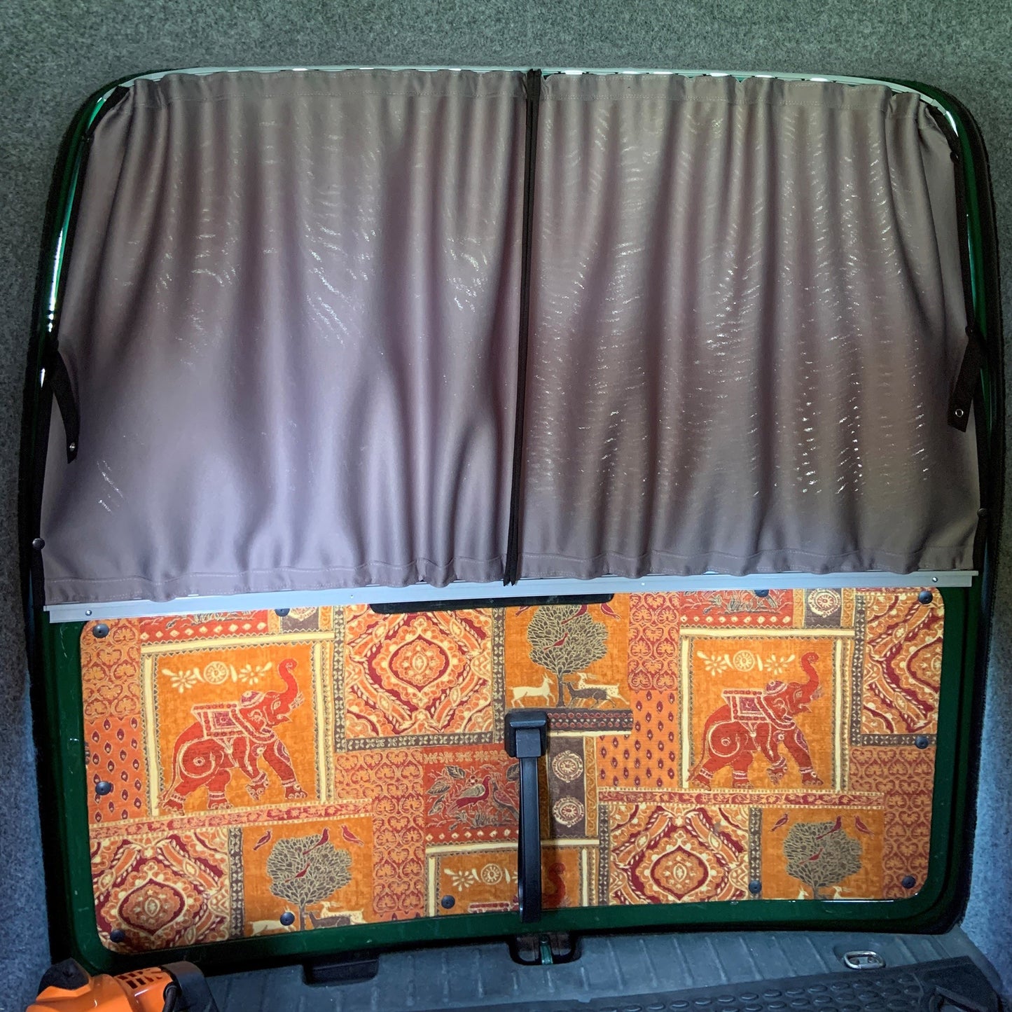 VW Caddy Premium 2 x Side Sliding Door 1 x Tailgate Window Curtains Van-X