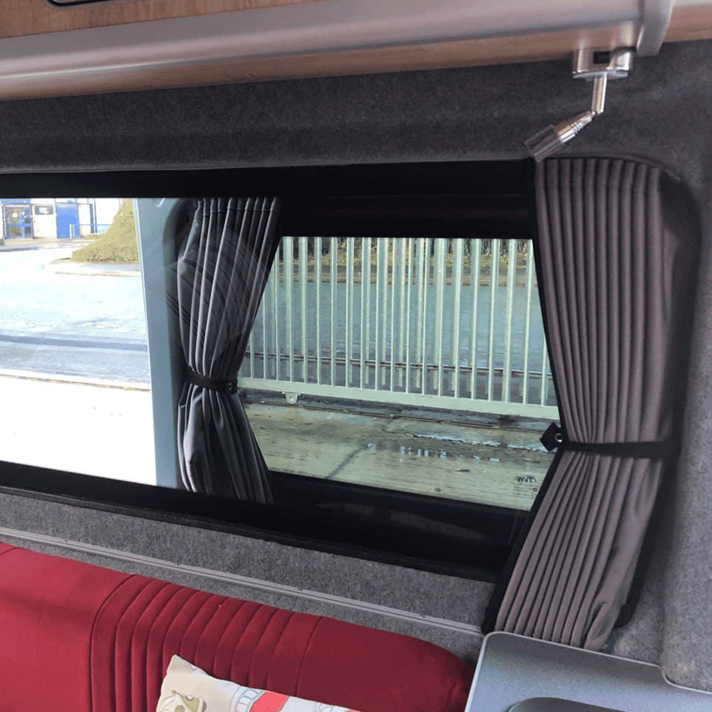 Citroen Relay Premium 2 x Side 1 x Barndoor Window Curtains Van-X