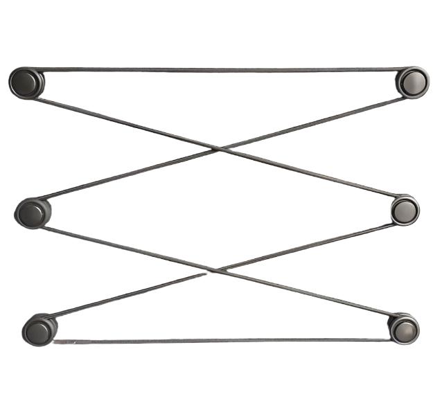 For VW T5, T5.1 Campervan Double X Storage Net – Ideal for Van Conversions & Motorhomes