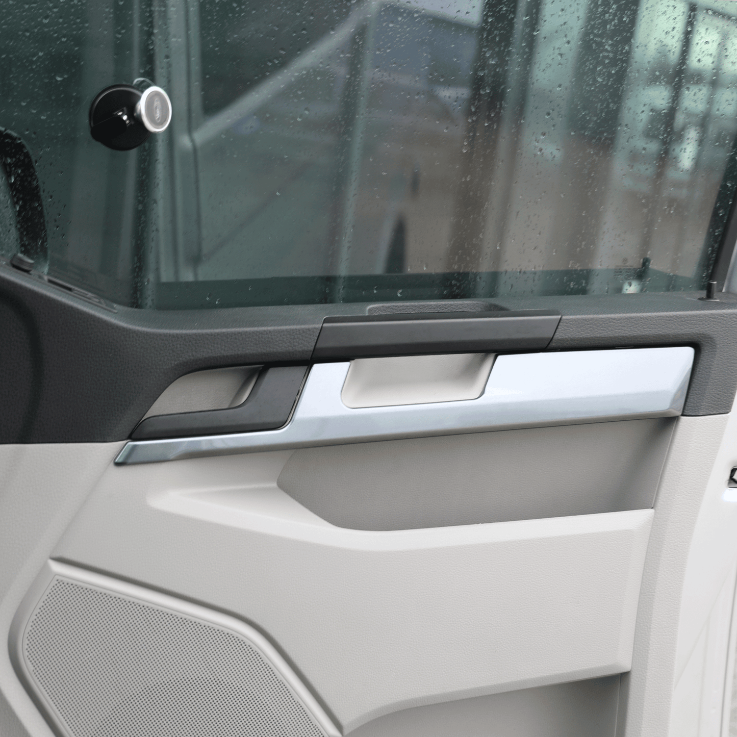 VW Transporter T6 Lower Dash Styling Trims Gun Metal Grey Painted and Ready to Fit