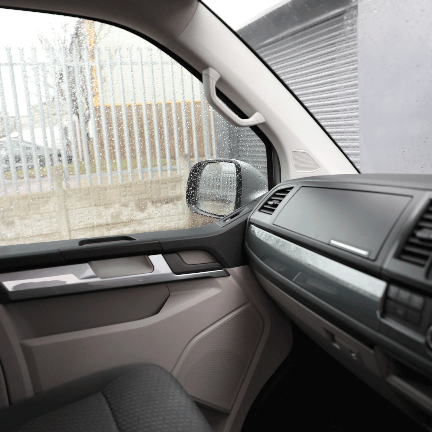 VW Transporter T6 Lower Dash Styling Trims Gun Metal Grey Painted and Ready to Fit