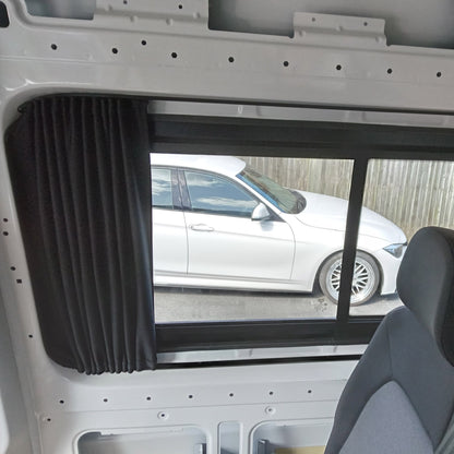 MAN TGE /New Crafter Premium 1 x Side Window Curtains Campervan Conversion Blackout Van-X