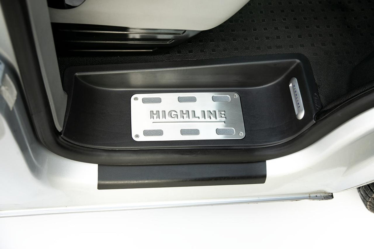 VW T6 Campervan Transporter Full Steps Inc Highline Inserts Suaicheantas LED Styling OEM Direct Replacement Parts And Accessories