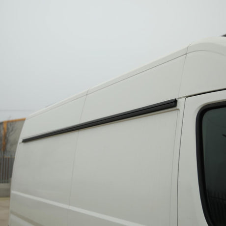 For Peugeot Boxer Black Campervan Awning Rails - Ideal for Campervan Drive-Away Awnings & Reimo Compatibility