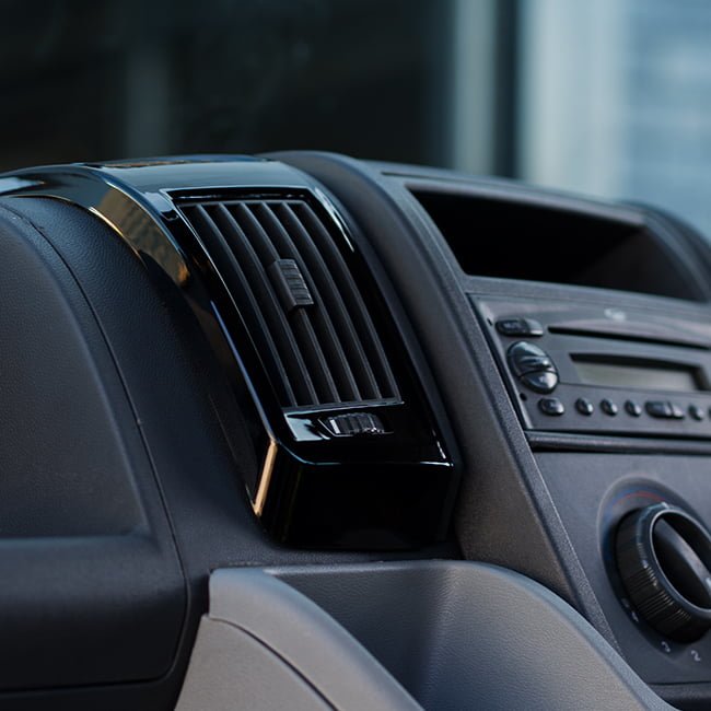 Dashboard Air Vent (BLACK) for Fiat Ducato, Peugeot Boxer & Citroen Relay-20050