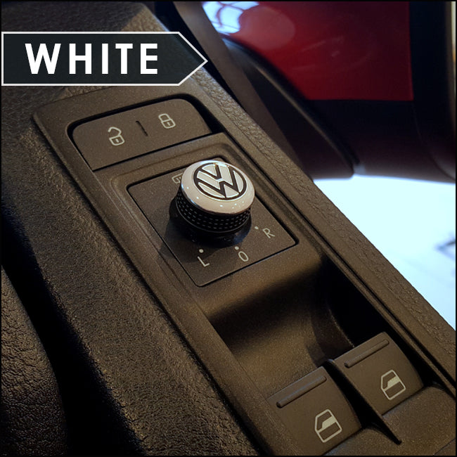 Mirror Switch / Cap (Aluminium) for VW T5, T6, Caravelle, California-6018