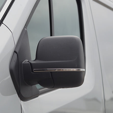 Wing Mirror Trims for Renault Trafic Stainless Steel-0