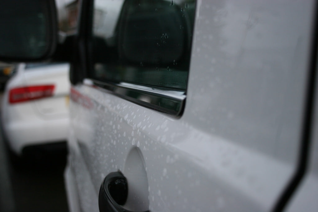 Window Sill Trims for VW T5 Transporter Stainless Steel-2835