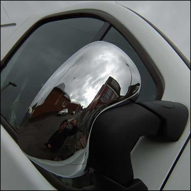 Stainless Steel Mirror Covers for Vauxhall Vivaro-7471