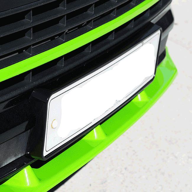 FRONT NUMBER PLATE TRIM FOR VW T6 STARTLINE-0