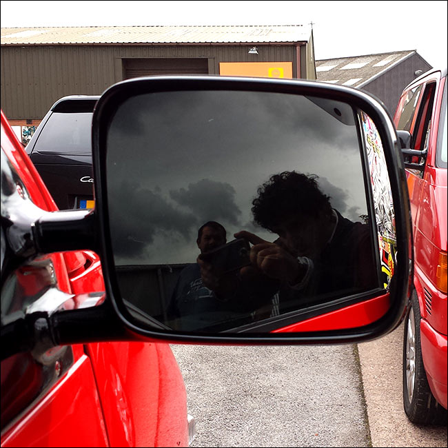 LED Wing Mirror Lens for VW T4 Non-Heated-7419