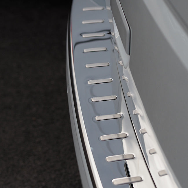 For VW T6.1 Transporter Multivan Rear Bumper Protector Tailgate Stainless Steel