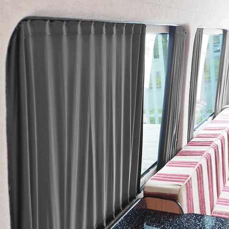 For VW Crafter Premium 2 x Side Window Curtains Van-X