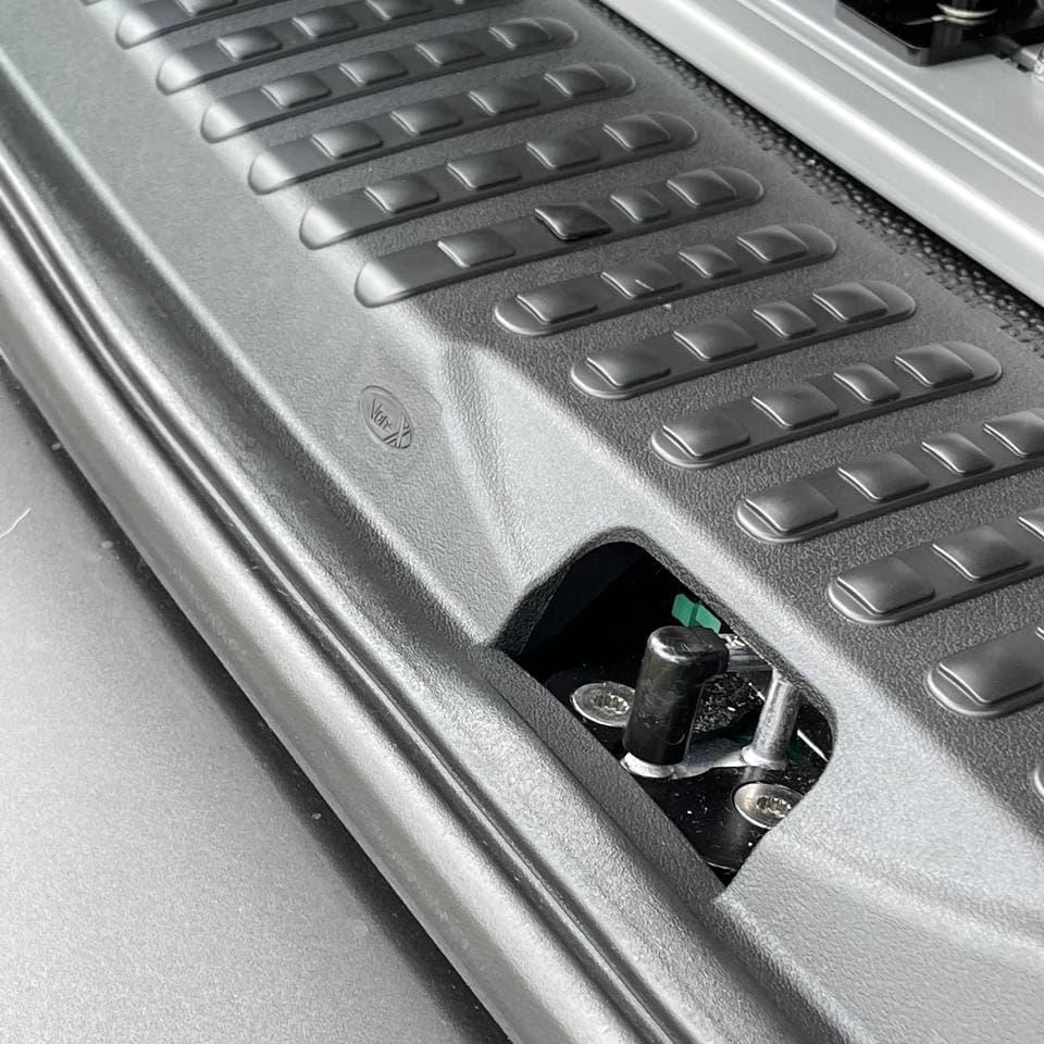 For VW T6 V3 Tailgate Rear Threshold Cover Campervan Conversion Parts Including Screws and Caps