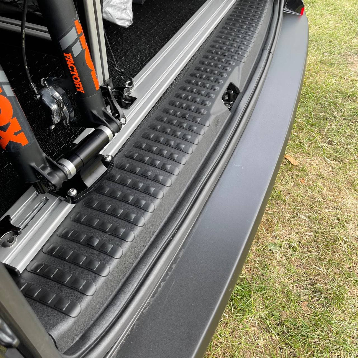 For VW T6.1 V3 Tailgate Rear Threshold Cover Campervan Conversion Parts Including Screws and Caps