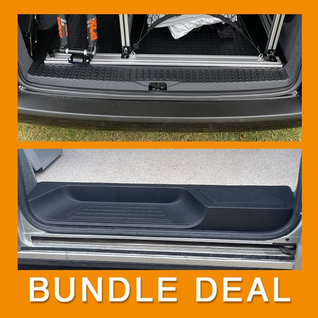 For VW T6 V3 Tailgate Threshold Cover + Side Step