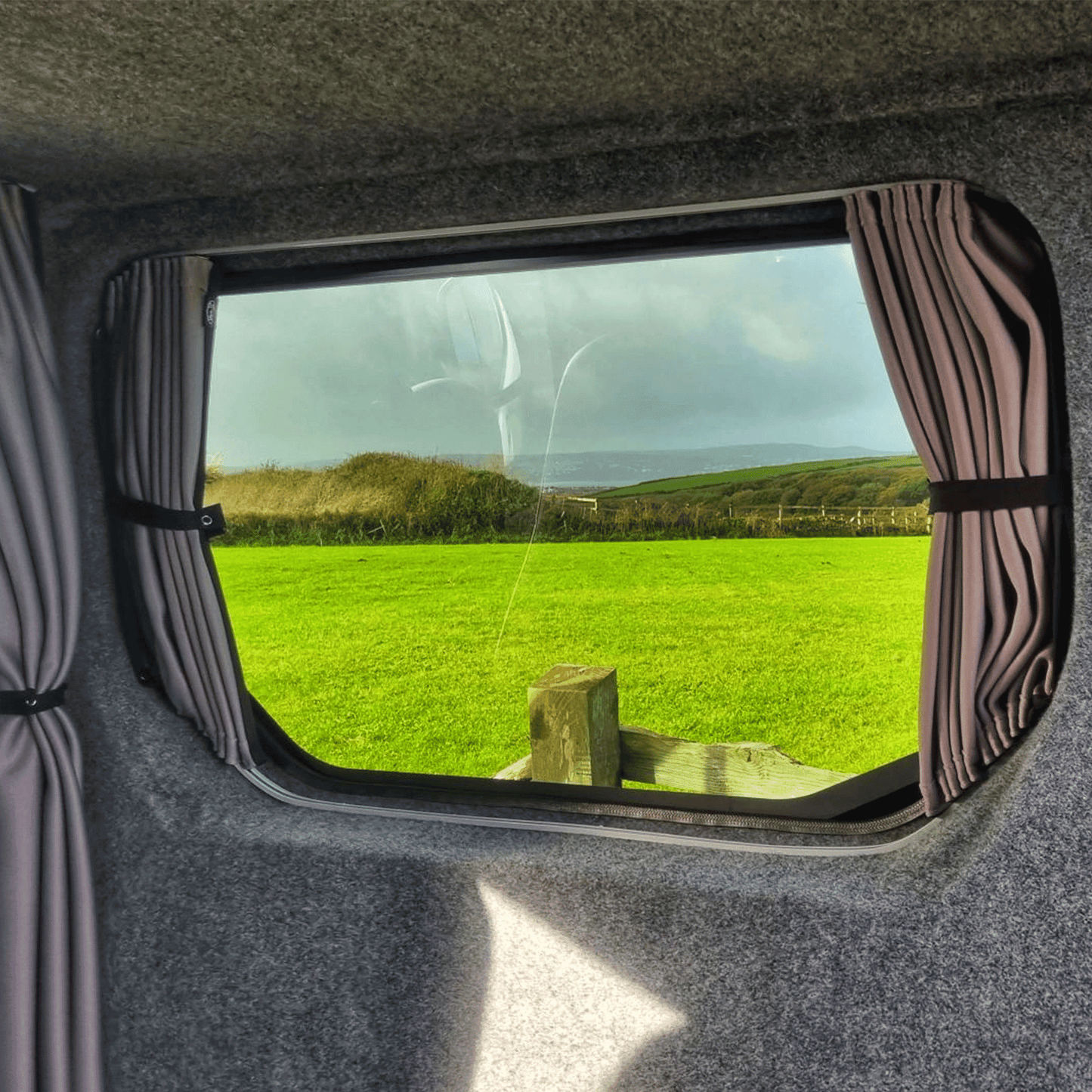 Vauxhall Vivaro Premium 4 x Side 1 x Tailgate Window Curtains Van-x