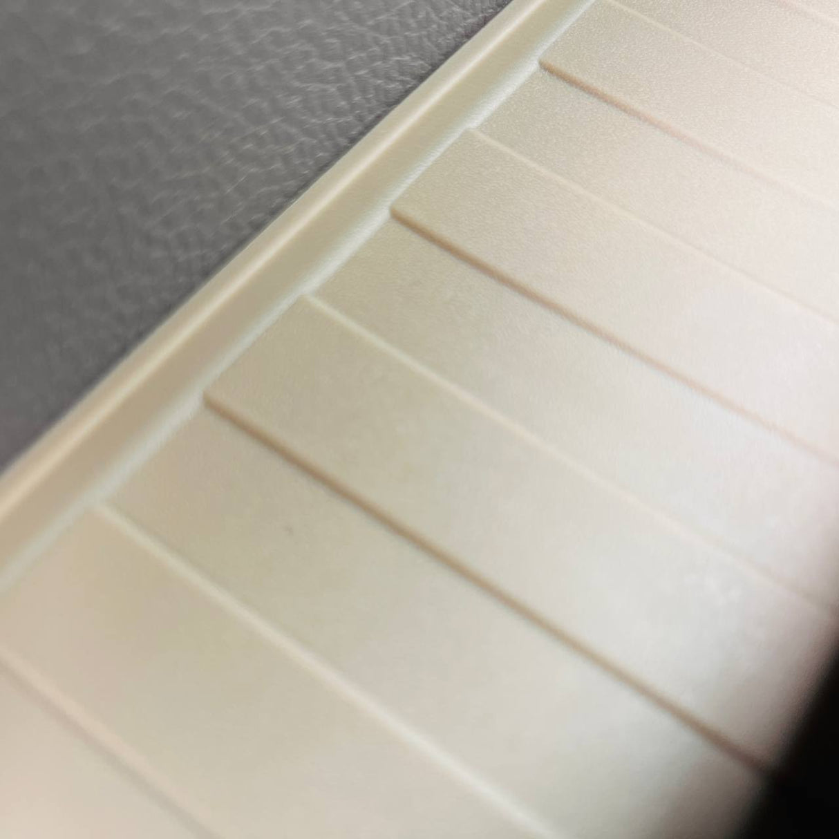 For MAN TGE Rubber Door Liner Pocket Inserts Grey | Van-X