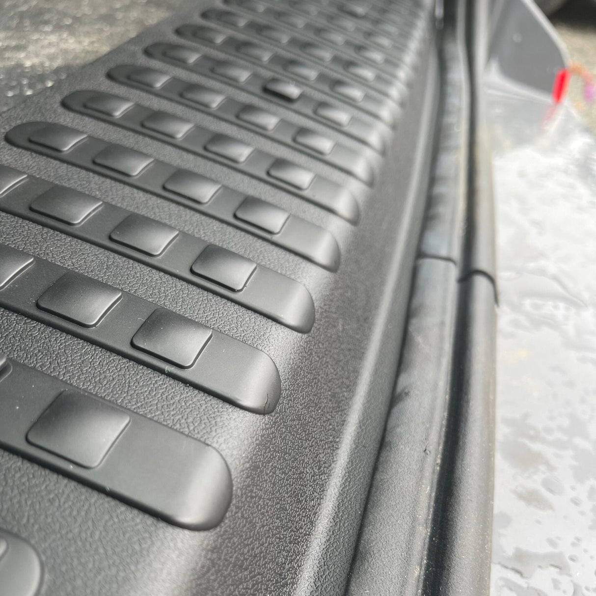 For VW T6.1 V3 Tailgate Rear Threshold Cover Campervan Conversion Parts Including Screws and Caps