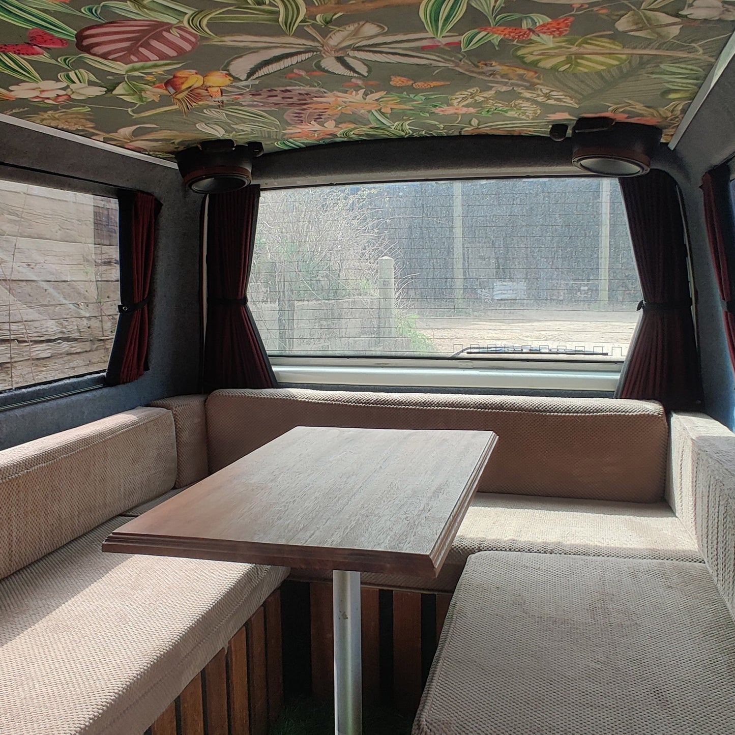 VW T4 Premium 1 x Tailgate Window Curtain Van-X