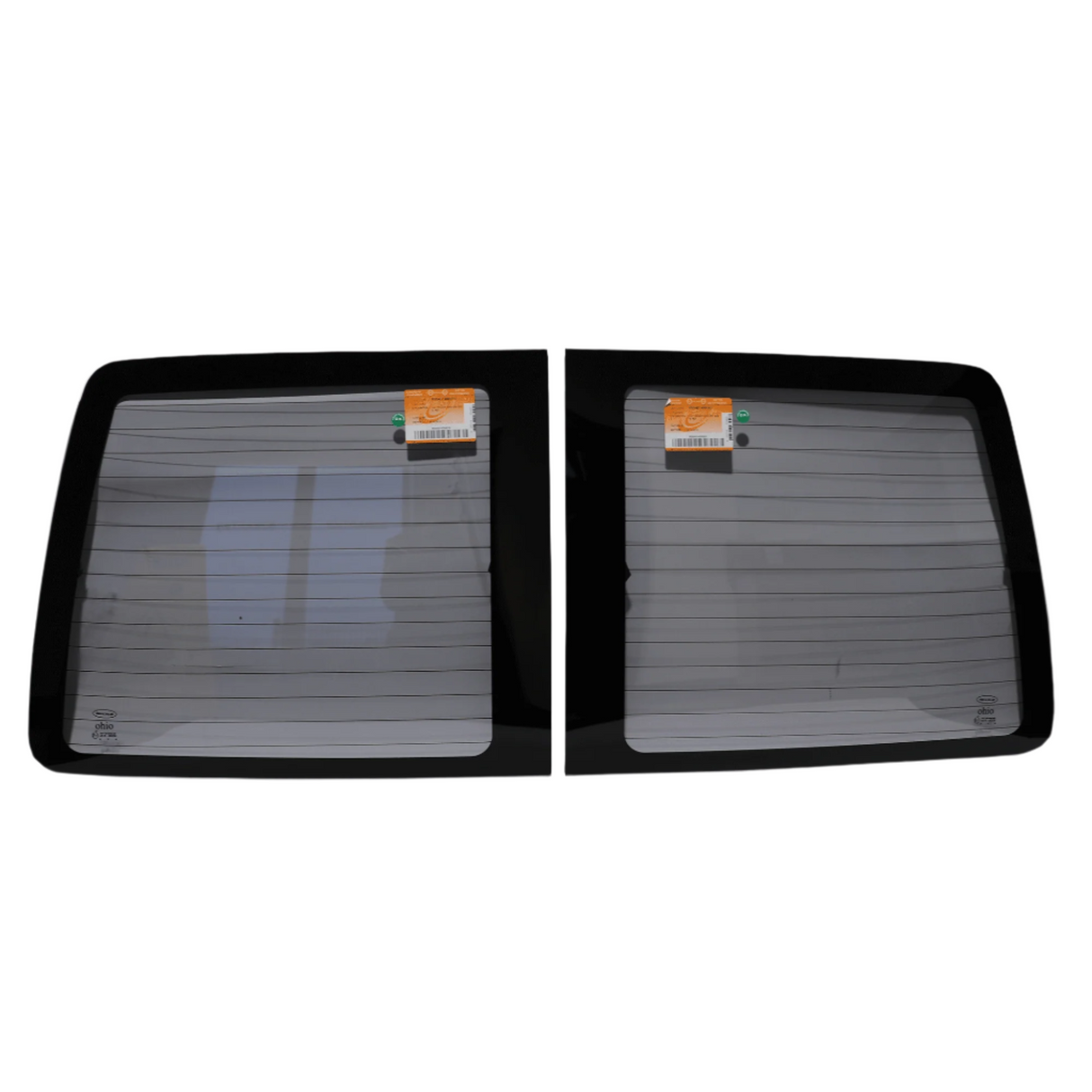 For VW T4 Transporter Barndoor Heated Glass Window (Green Tint)