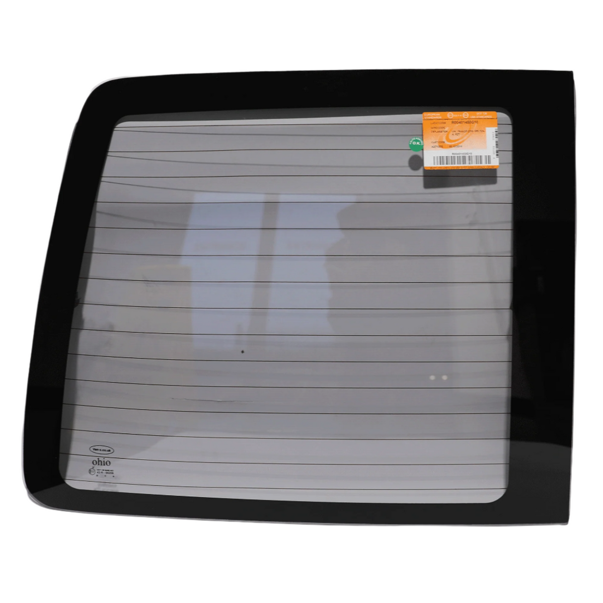 For VW T4 Transporter Barndoor Heated Glass Window (Green Tint)