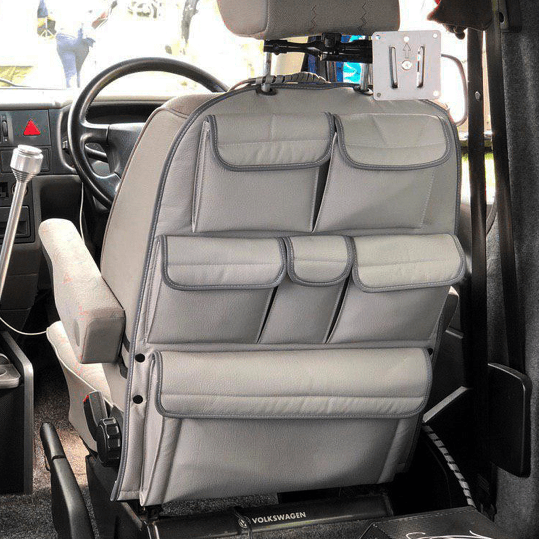 VW T4 Transporter Campervan Single/Captains Seat Leatherette Back
