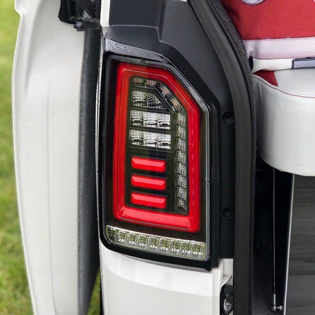For VW T6 15-20 Transporter Tailgate LED Rear Lights Clear