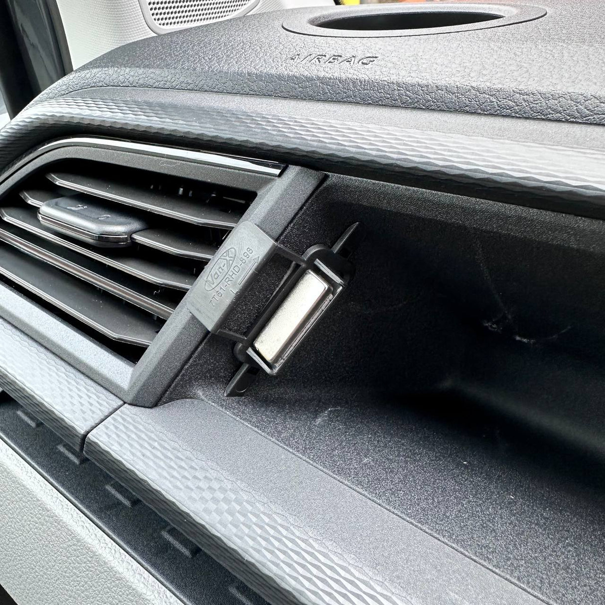 For VW Transporter T6.1 Van, Campervan, OEM Textured - Glove Box Magnetic Lid
