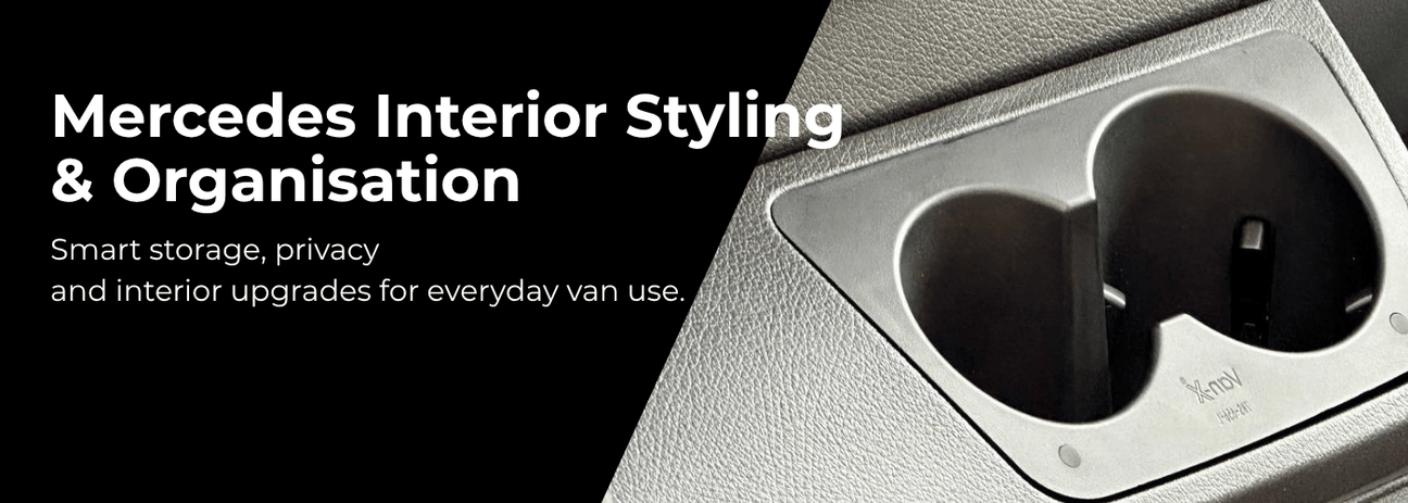 Mercedes Benz Sprinter van interior styling accessories and dashboard upgrades collection