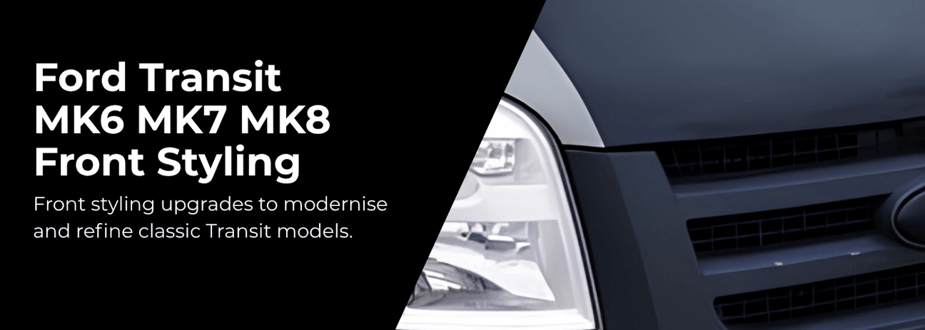 MK678 front styling automotive parts and accessories collection display